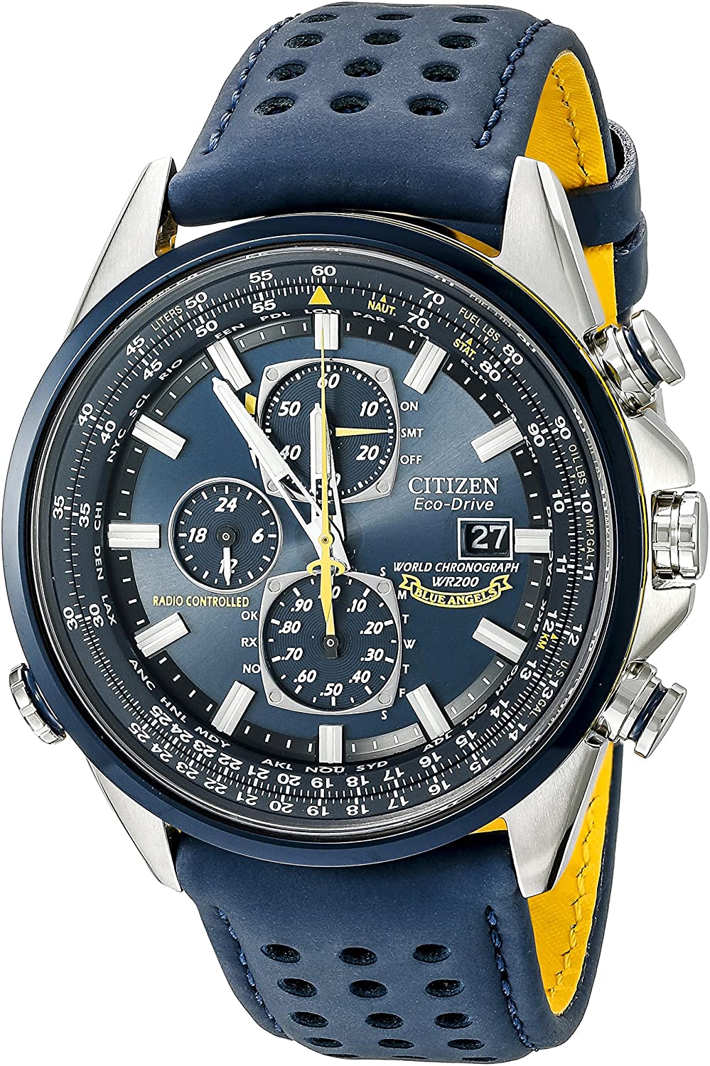 Blue Angels World Chronograph A-T (Blue) | Citizen | Luby 