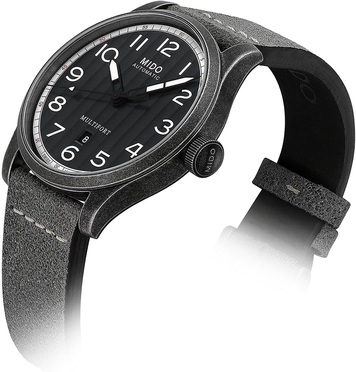 Multifort Escape Aluminum Bezel M032.607.36.050.00 | Mido | Luby 