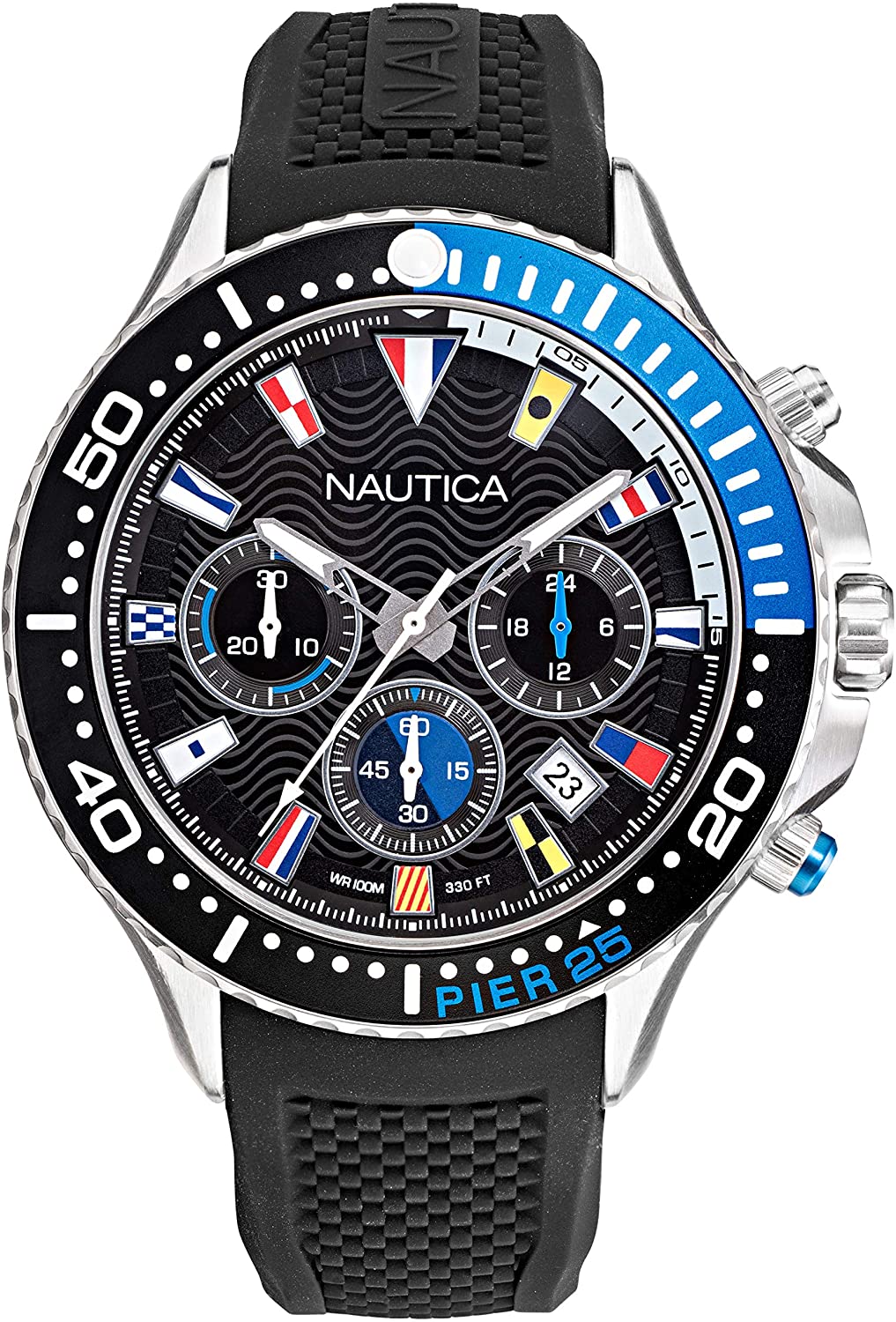 NAUTICA PIER25 CHRONO BLACK | Nautica | Luby 