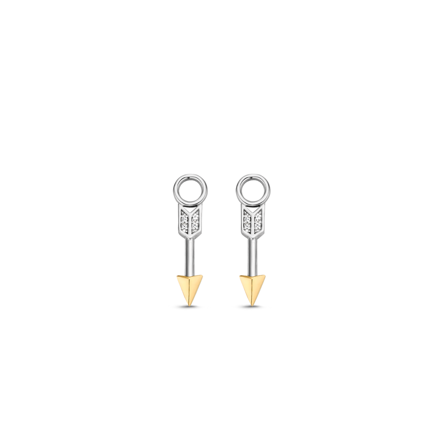 Ti Sento Arrow Earrings