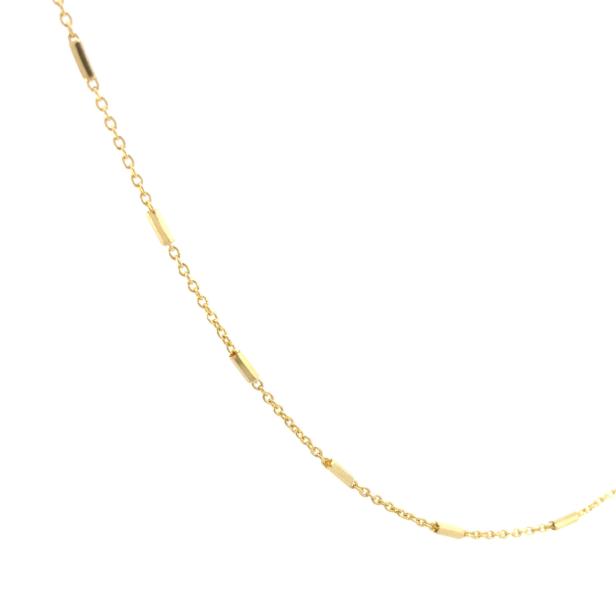 14K Gold Barrel Link Chain | Luby Gold Collection | Luby 