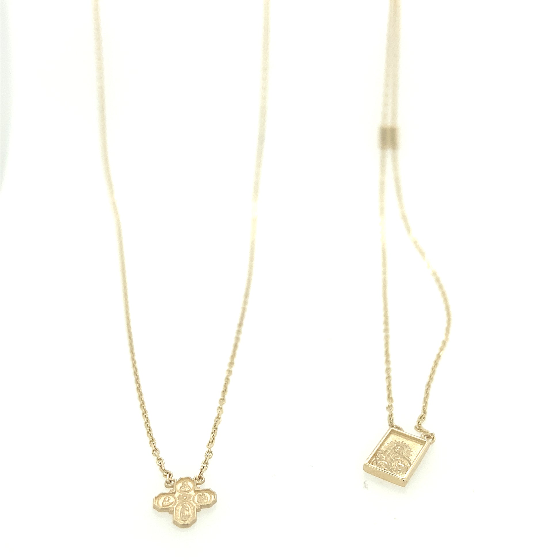 14K Gold Scapular | Luby Gold Collection | Luby 