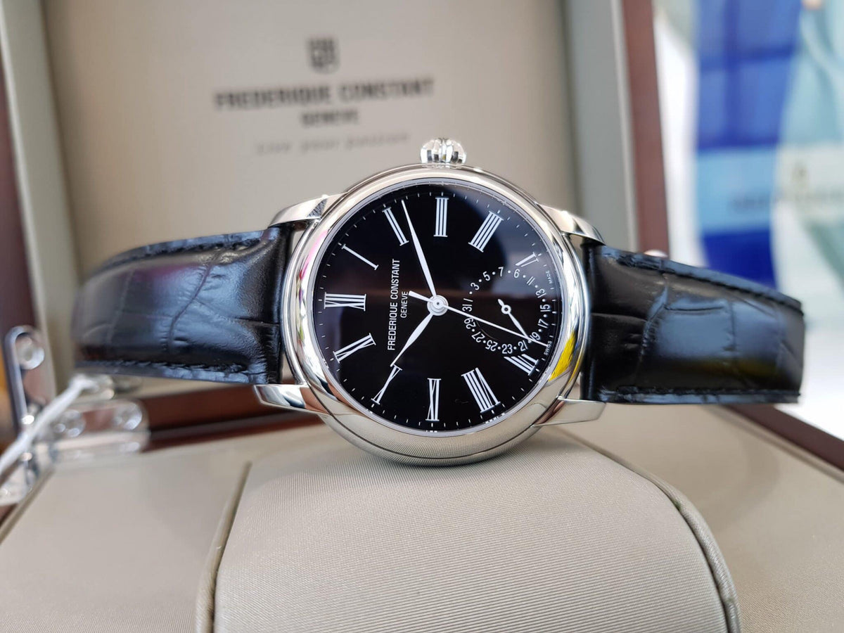 Classic Manufacture (Black) | Frederique Constant | Luby 
