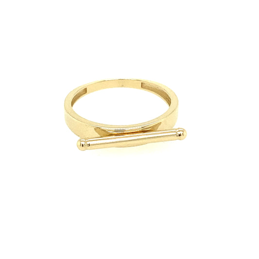 14K Gold Line Ring | Luby Gold Collection | Luby 