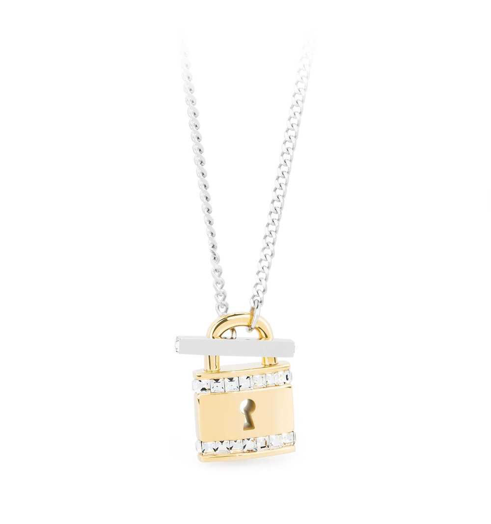 Private Padlock Necklace (Gold) | Brosway Italia | Luby 