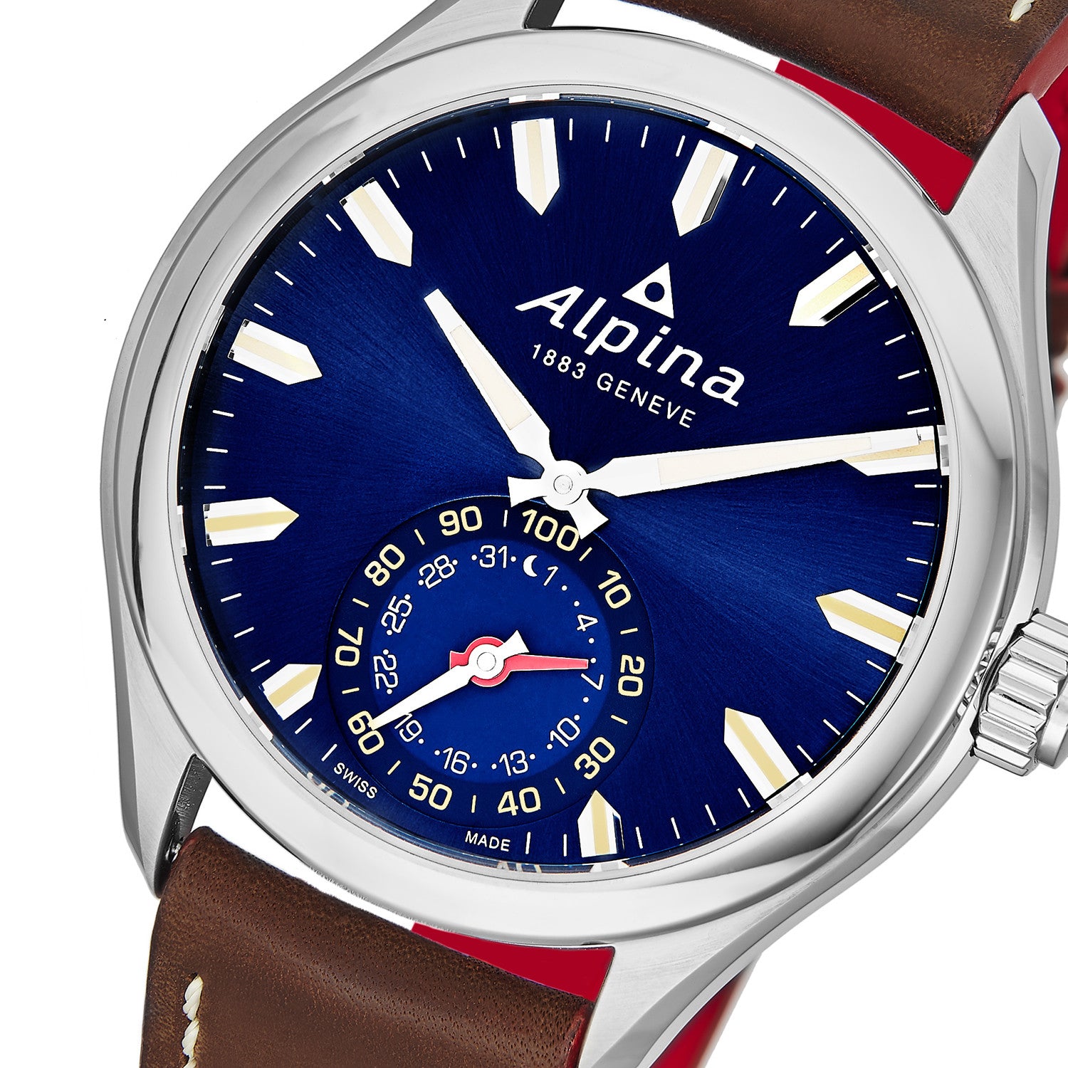 Horological Smartwatch (Blue) | Alpina | Luby 