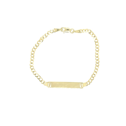 14K Gold Baby Cuban Bracelet | Luby Gold Collection | Luby 