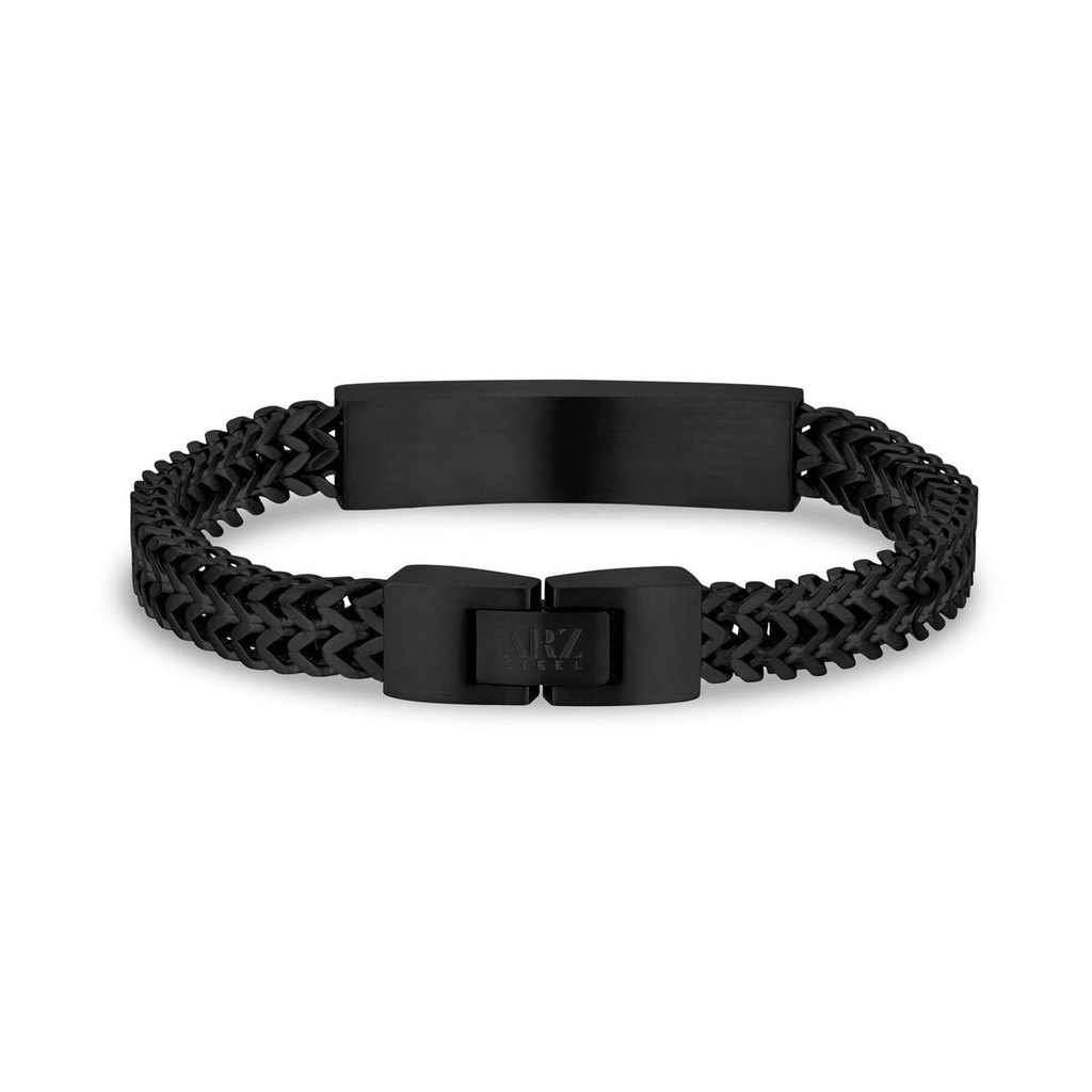 Steel Double Franco ID Bracelet | ARZ Steel | Luby 
