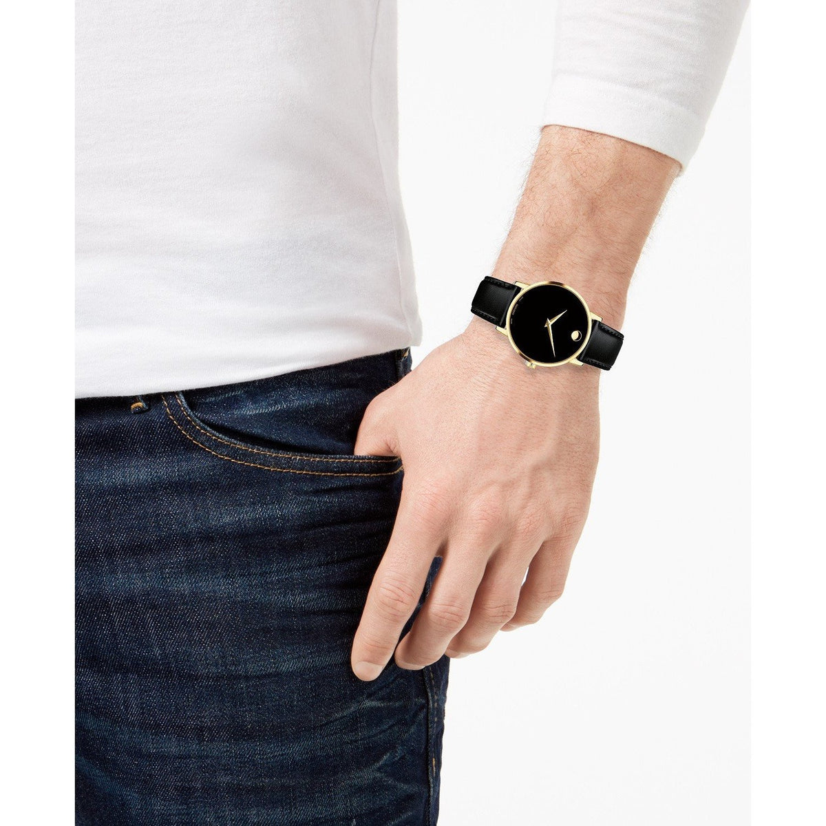 Museum Classic Black & Gold | Movado | Luby 