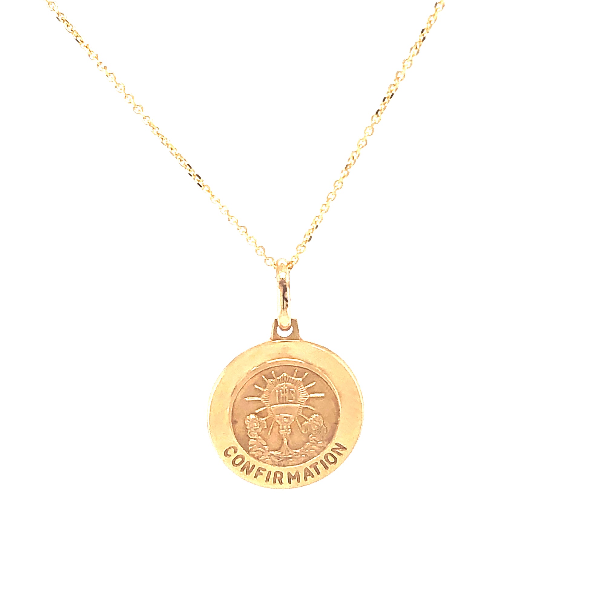 14K Confirmation Gold Pendant | Luby Gold Collection | Luby 