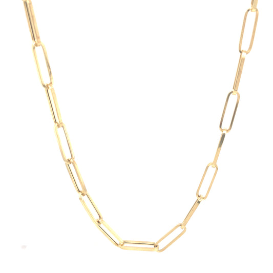 Paper Clip Necklace | Luby Gold Collection | Luby 