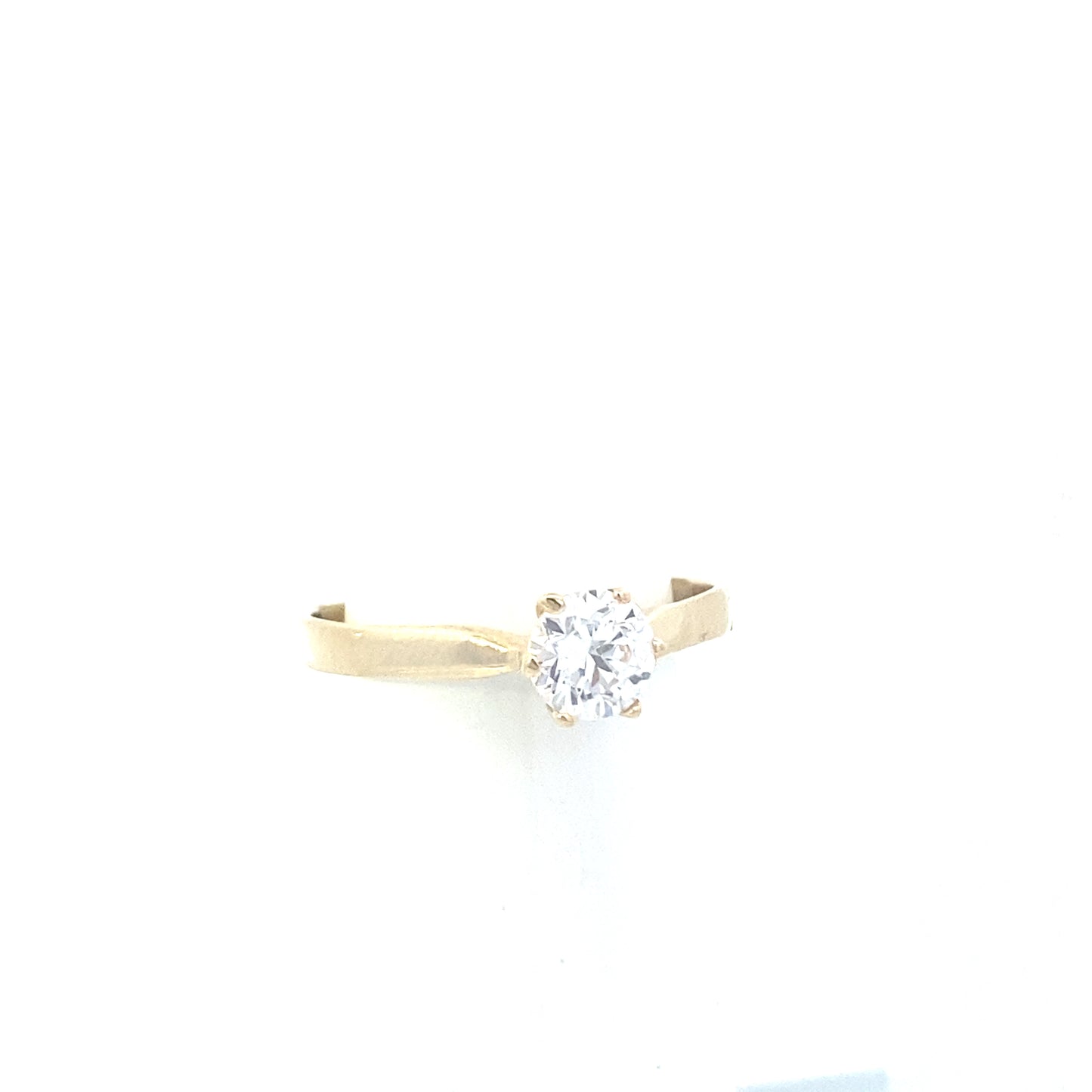 14K Gold Solitaire Ring | Luby Gold Collection | Luby 