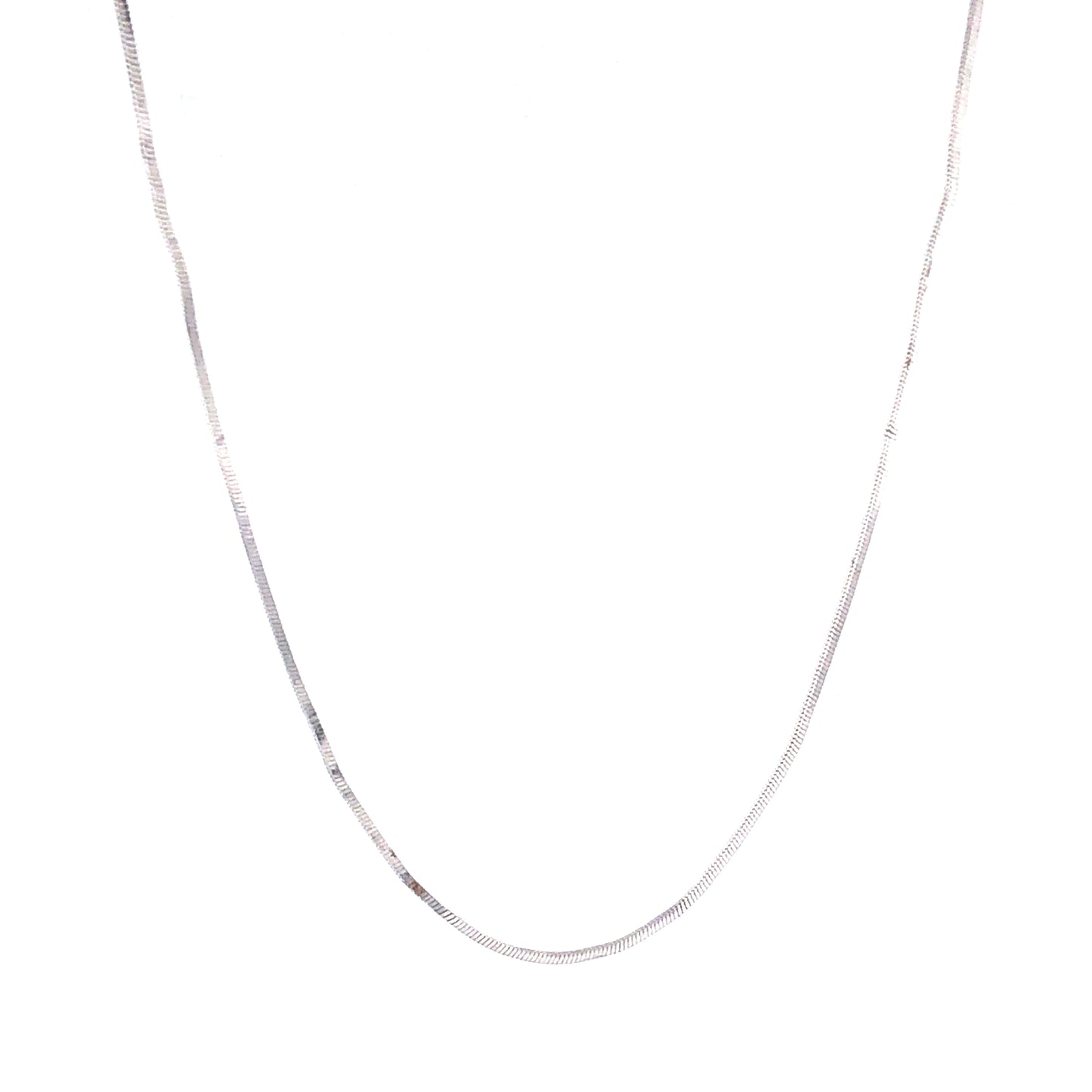 14K Box Chain White Gold | Luby Gold Collection | Luby 