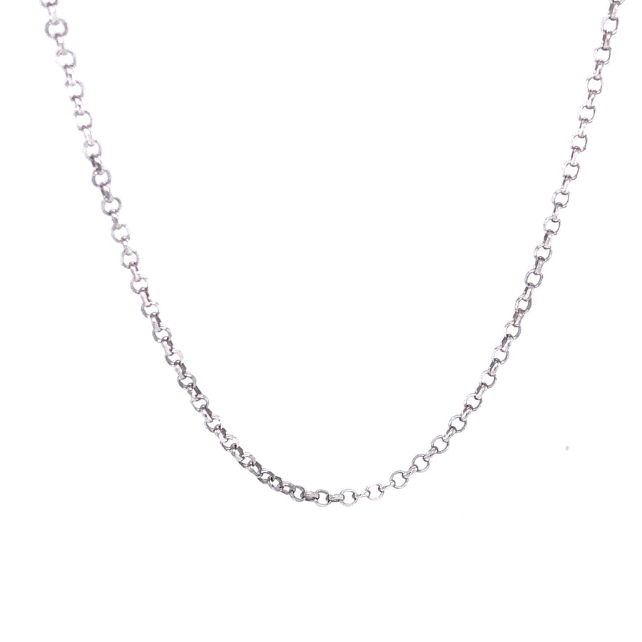 Cadena Rolo Plata 925 16''