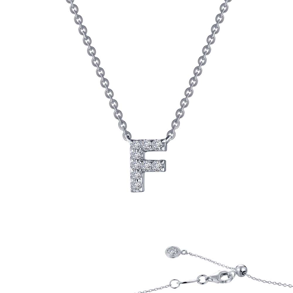 Initial Letter Pendant Necklace | Lafonn | Luby 