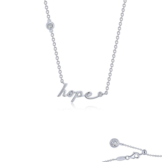 Hope Word Necklace | Lafonn | Luby 