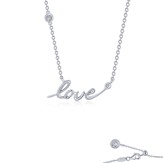 Love Word Necklace | Lafonn | Luby 