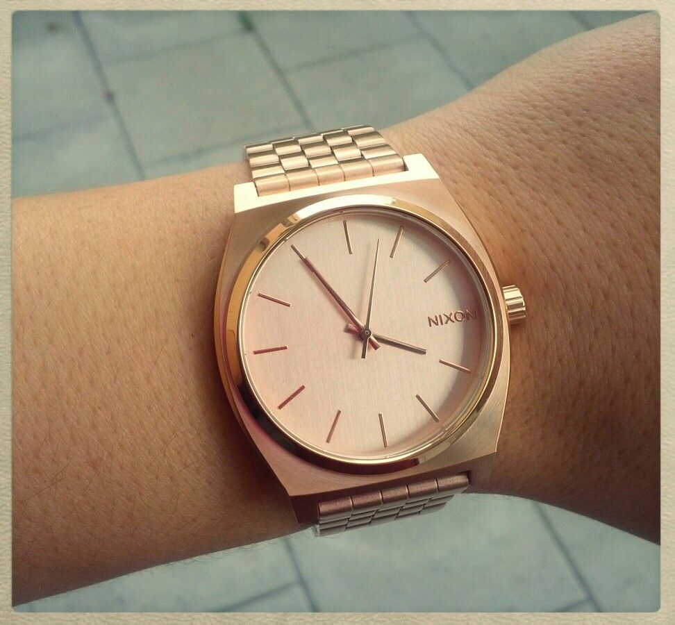 TIME TELLER ALL ROSE GOLD | Nixon | Luby 