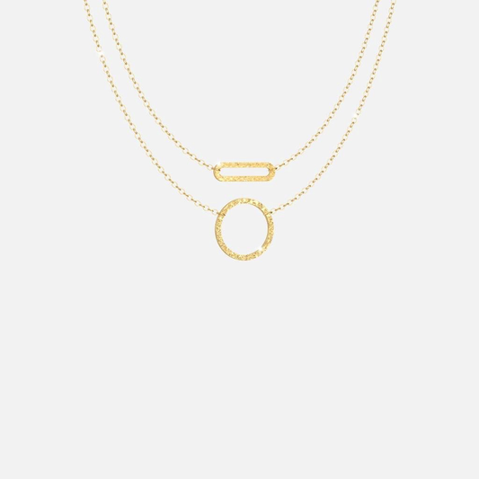 Copenhagen Necklace (Gold) | Rebecca | Luby 