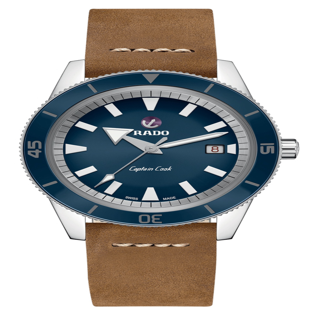 Captain Cook HyperChrome (Silver-Blue) | Rado | Luby 