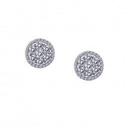 Fun Round Cluster Earrings | Lafonn | Luby 