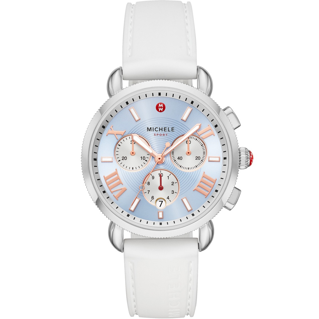 Sporty Sail Stainless Sky Sunray Watch | Michele | Luby 