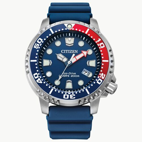 Promaster Diver (Silver/Blue/Red) | Citizen | Luby 