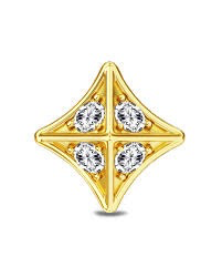Dije de perno real (dorado)