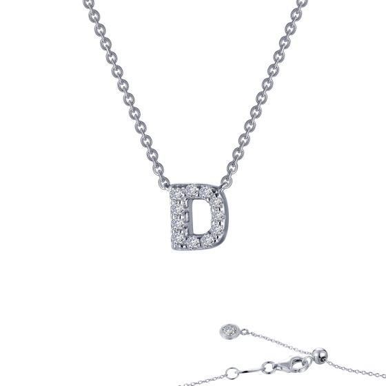 Initial Letter Pendant Necklace | Lafonn | Luby 