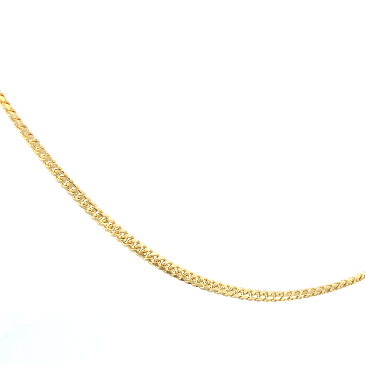 14K Gold Miami Solid Cuban Chain | Luby Gold Collection | Luby 