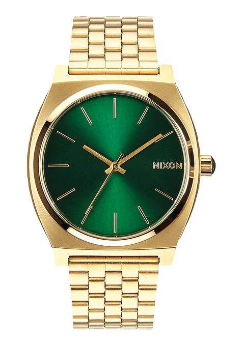 Time Teller (Gold/Green Sunray) | Nixon | Luby 