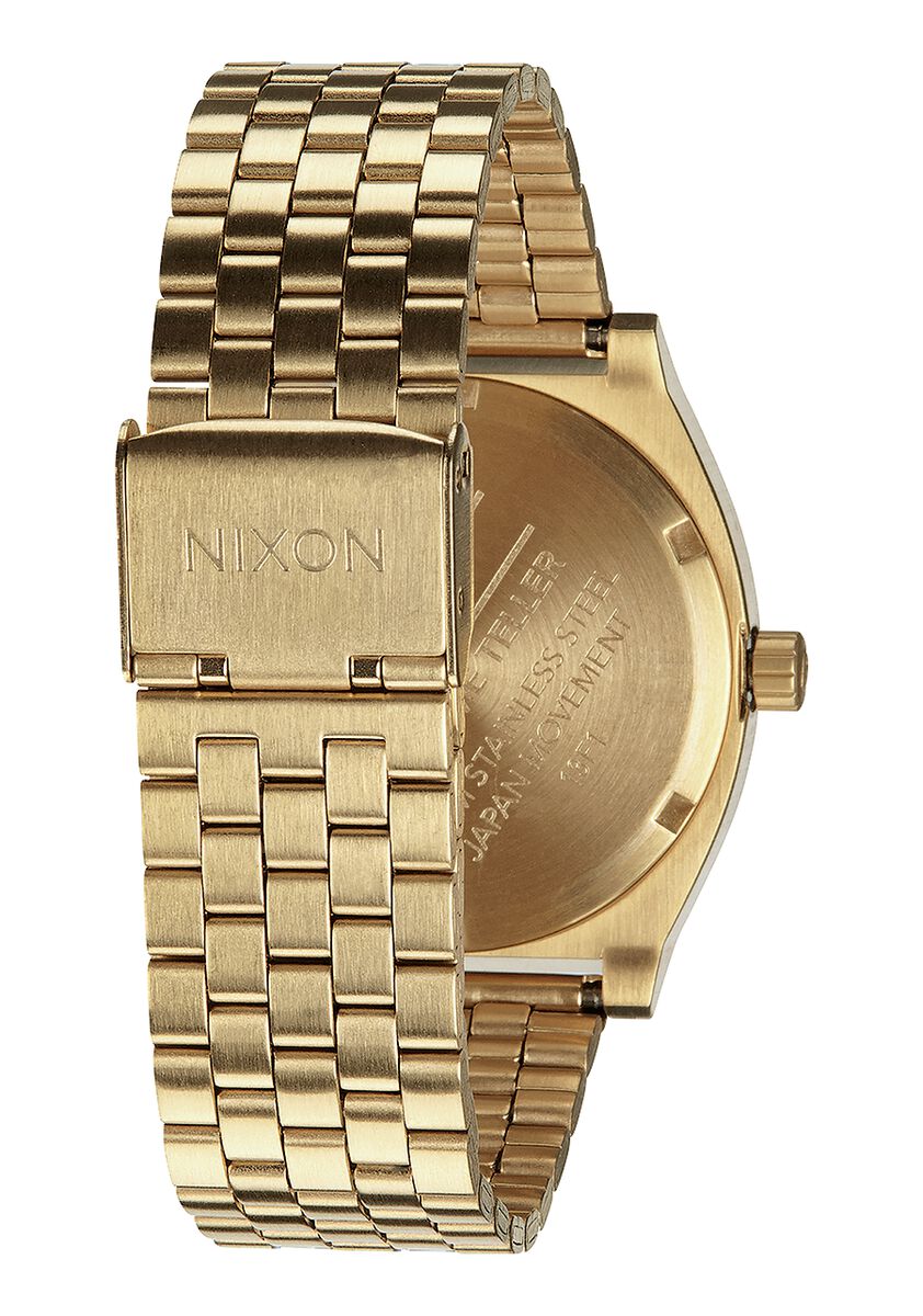 Time Teller Watch (Gold/Blue) | Nixon | Luby 