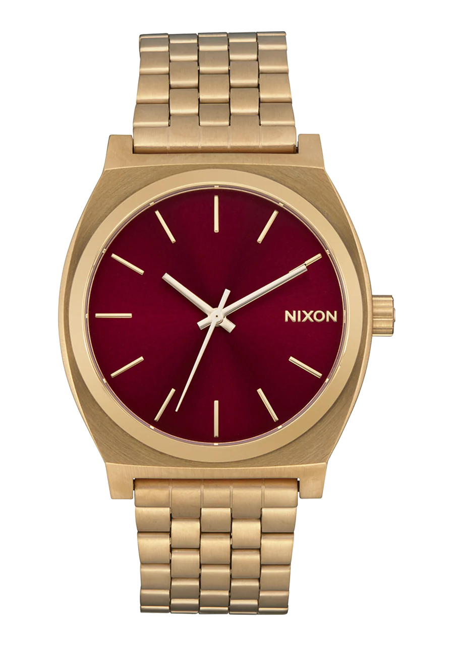 Time Teller Oxblood Sunray | Nixon | Luby 