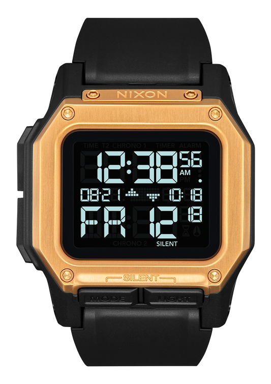 Regulus Black / Gold | Nixon | Luby 