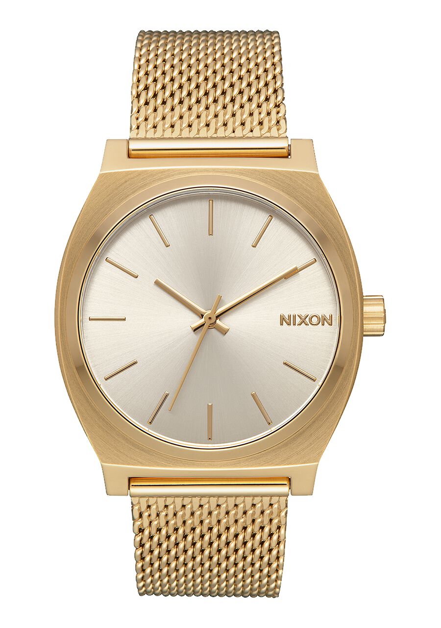 Time Teller Milanese All Gold / Cream | Nixon | Luby 