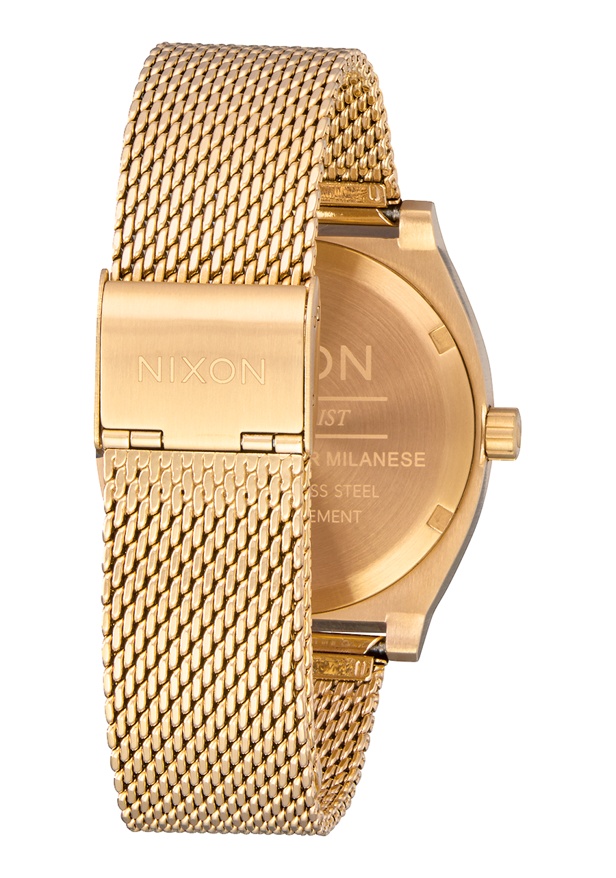 Time Teller Milanese All Gold / Cream | Nixon | Luby 