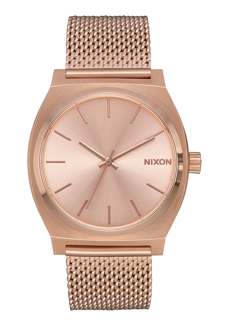 TIME TELLER MILANESE ALL ROSE GOLD | Nixon | Luby 