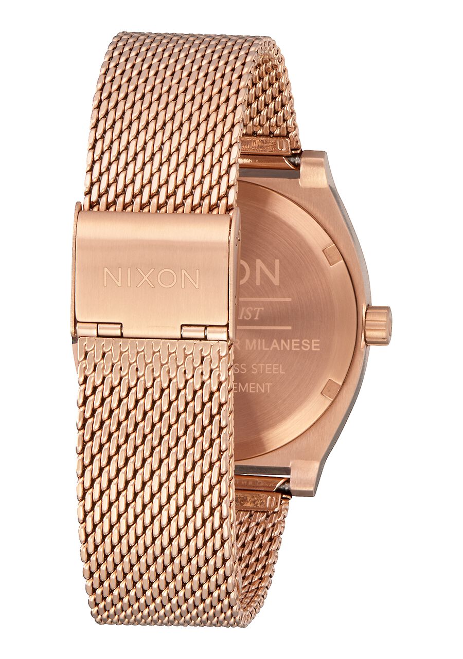 TIME TELLER MILANESE ALL ROSE GOLD | Nixon | Luby 