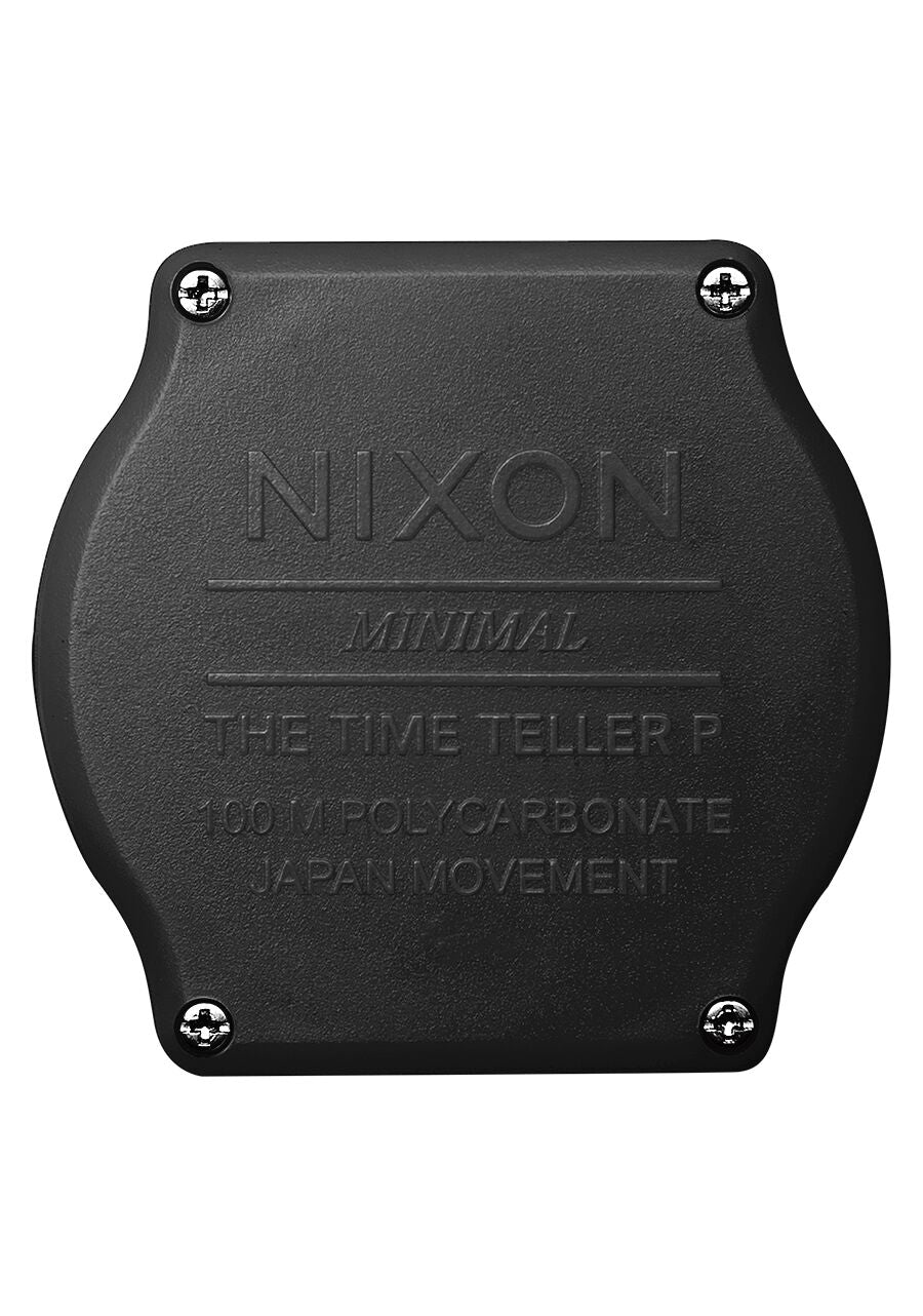 TIME TELLER P MATTE BLACK | Nixon | Luby 