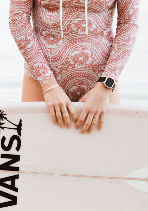 Siren Stainless-Steel Watch (Rose-Gold/Black) | Nixon | Luby 