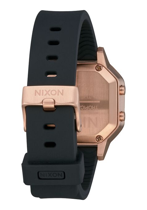 Siren Stainless-Steel Watch (Rose-Gold/Black) | Nixon | Luby 