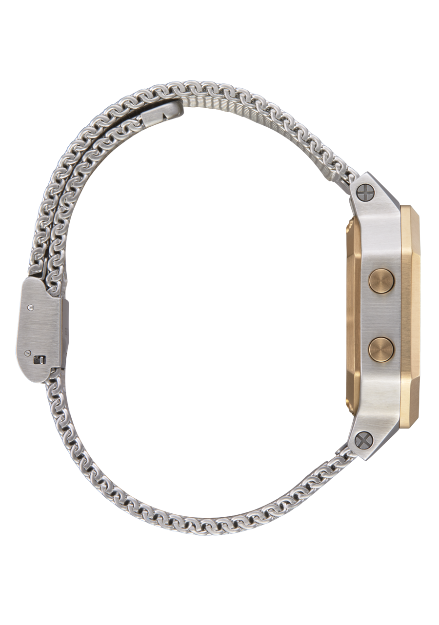 Siren Milanese Silver / Light Gold | Nixon | Luby 