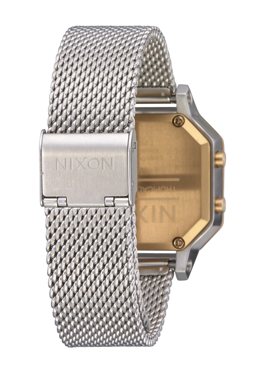 Siren Milanese Silver / Light Gold | Nixon | Luby 