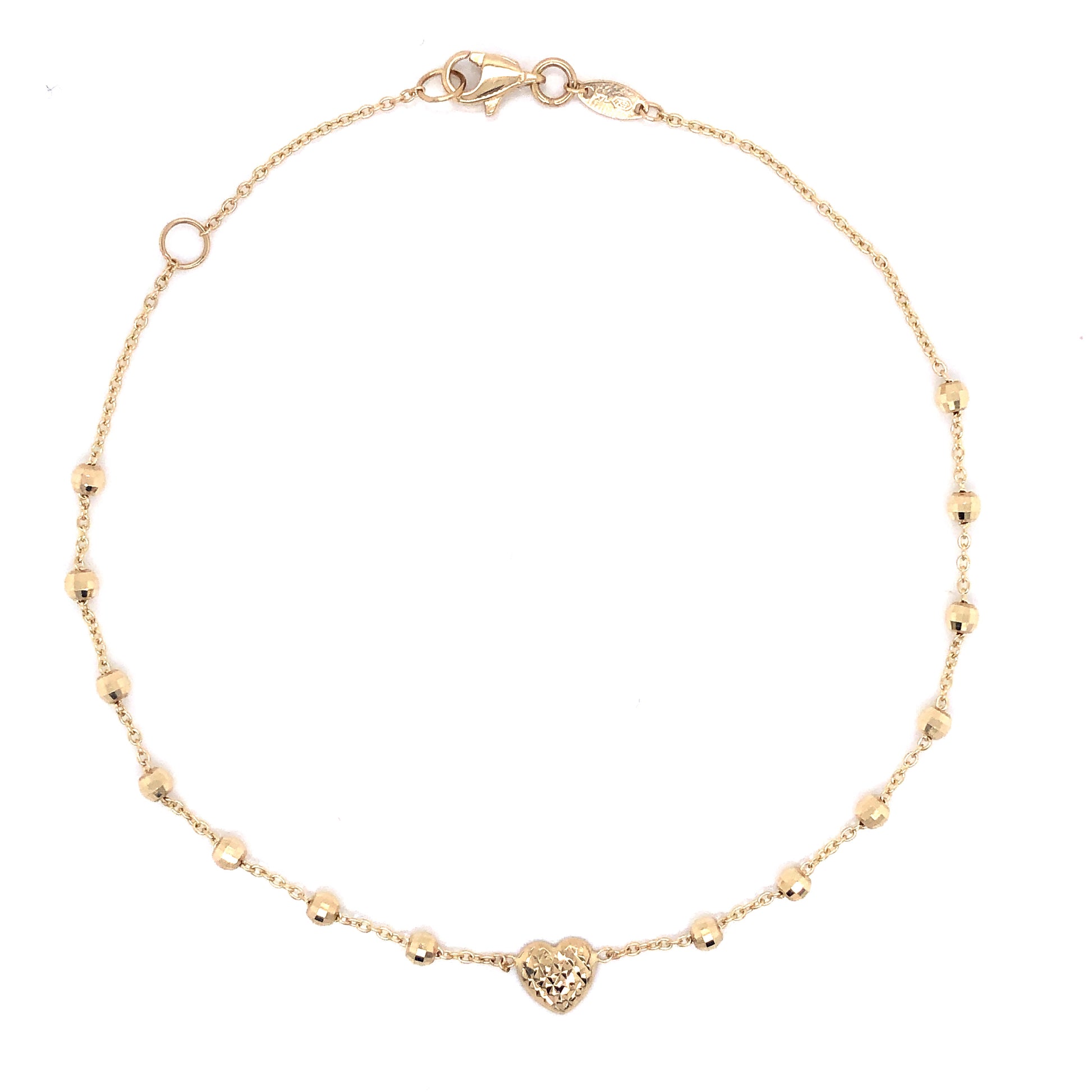 Anklet Heart | Luby Gold Collection | Luby 