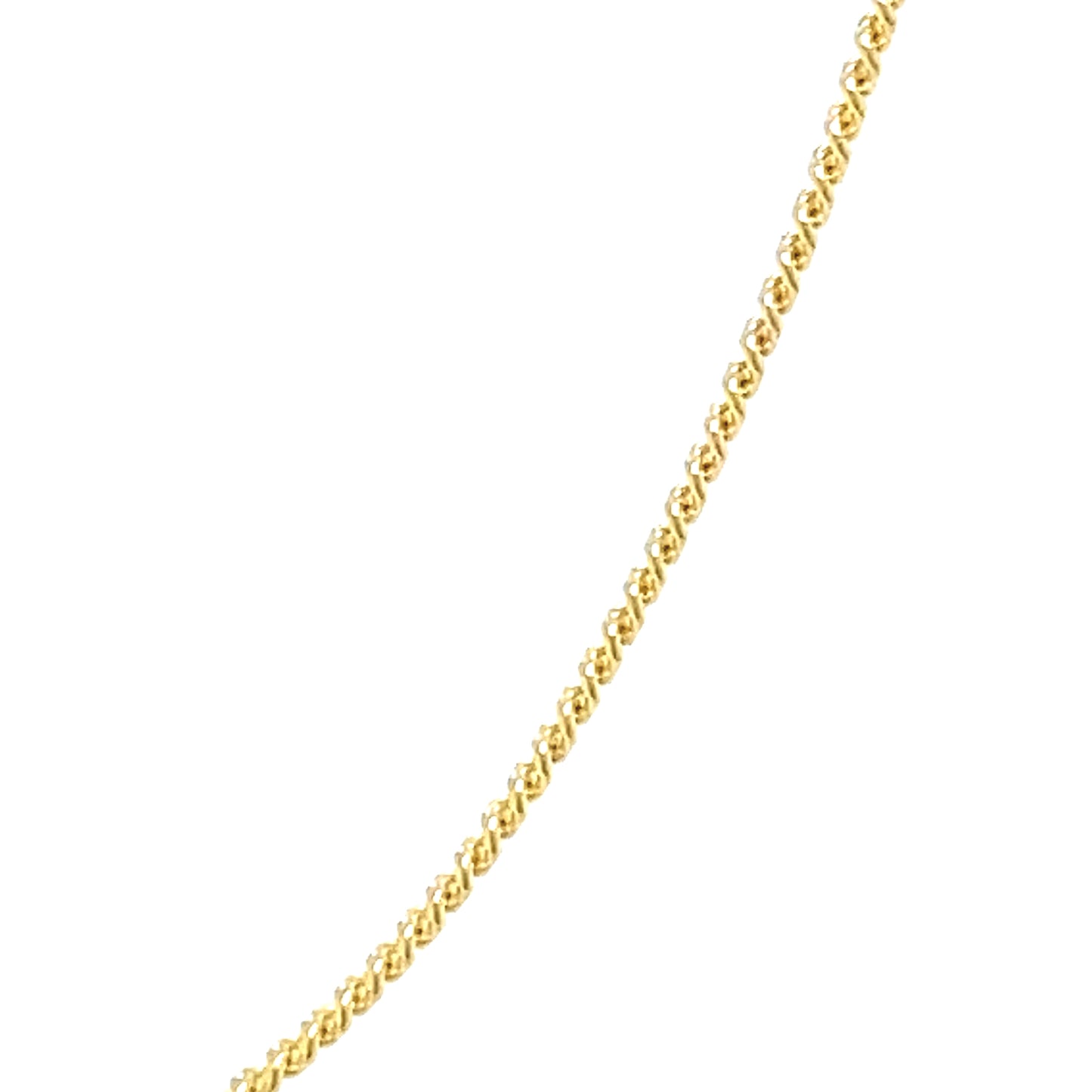 14K Gold Small Cuban Chain | Luby Gold Collection | Luby 