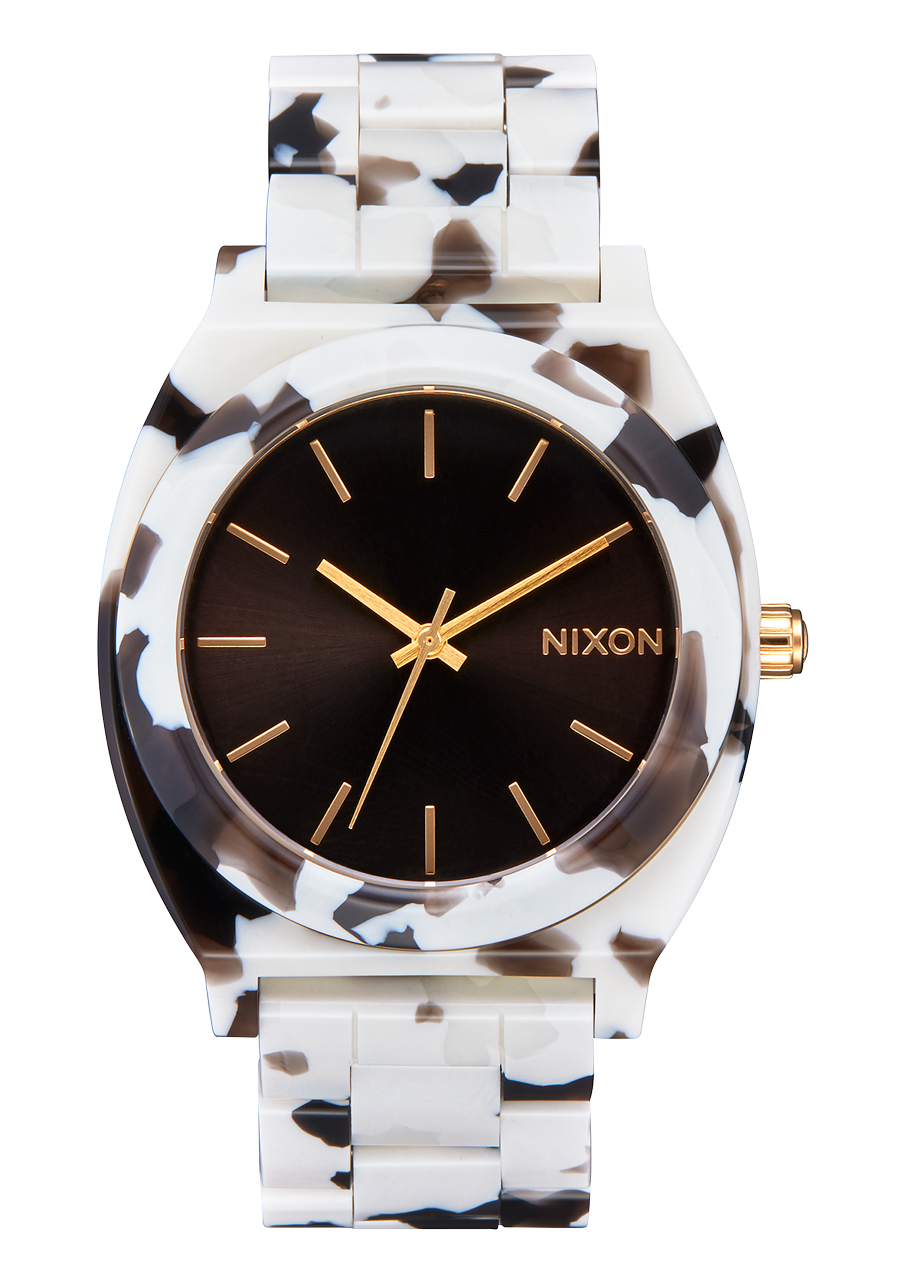 Time Teller Acetate Black Tortoise | Nixon | Luby 