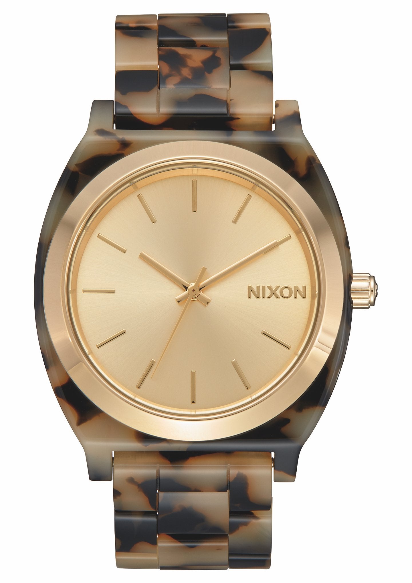 TIME TELLER ACETATE CREAM TORTOISE | Nixon | Luby 