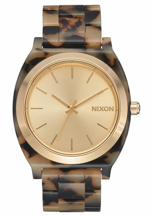 TIME TELLER ACETATE CREAM TORTOISE | Nixon | Luby 