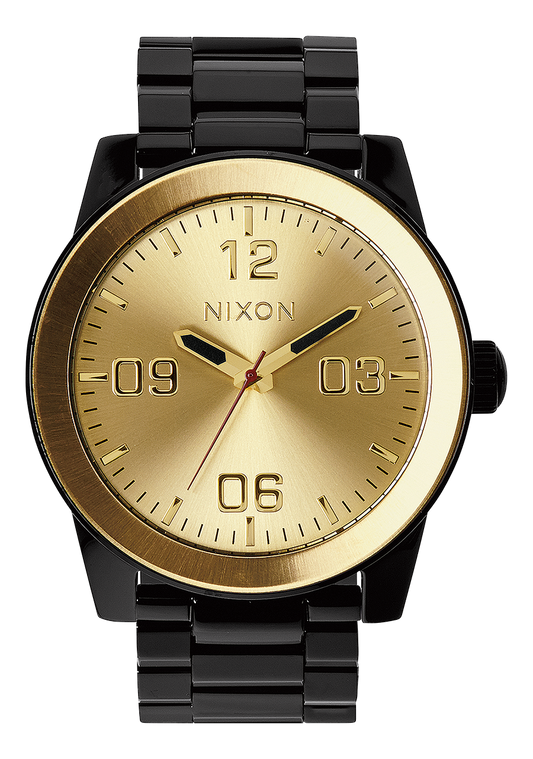 CORPORAL SS BLACK AND GOLD | Nixon | Luby 
