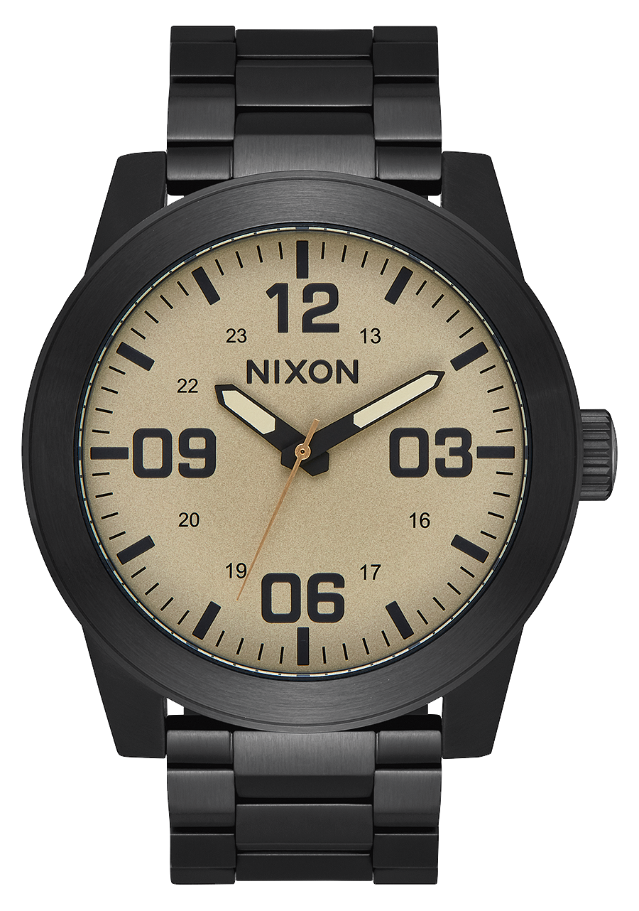 CORPORAL SS BLACK / KHAKI | Nixon | Luby 